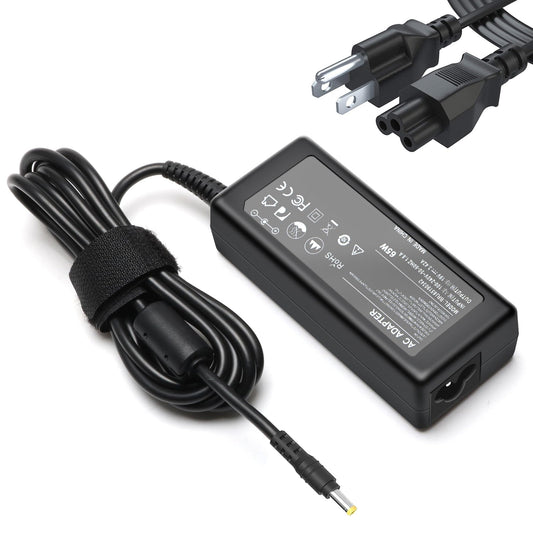 RUIQIU 65W 3.42A 19V Power Cord Compatible with Acer Monitor SB220Q R240HY S230HL SA230 SB230 H236HL SB240Y SB270 SA270 S201HL S231HL S271HL S240HL…