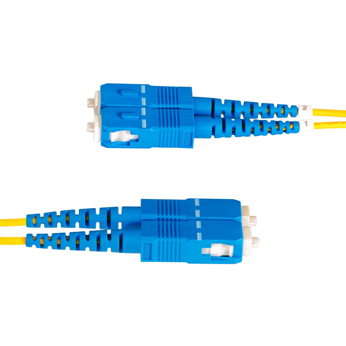 StarTech 32.8ft/10m OS2 Fiber Cable, LC to SC, 9/125 Duplex, LSZH