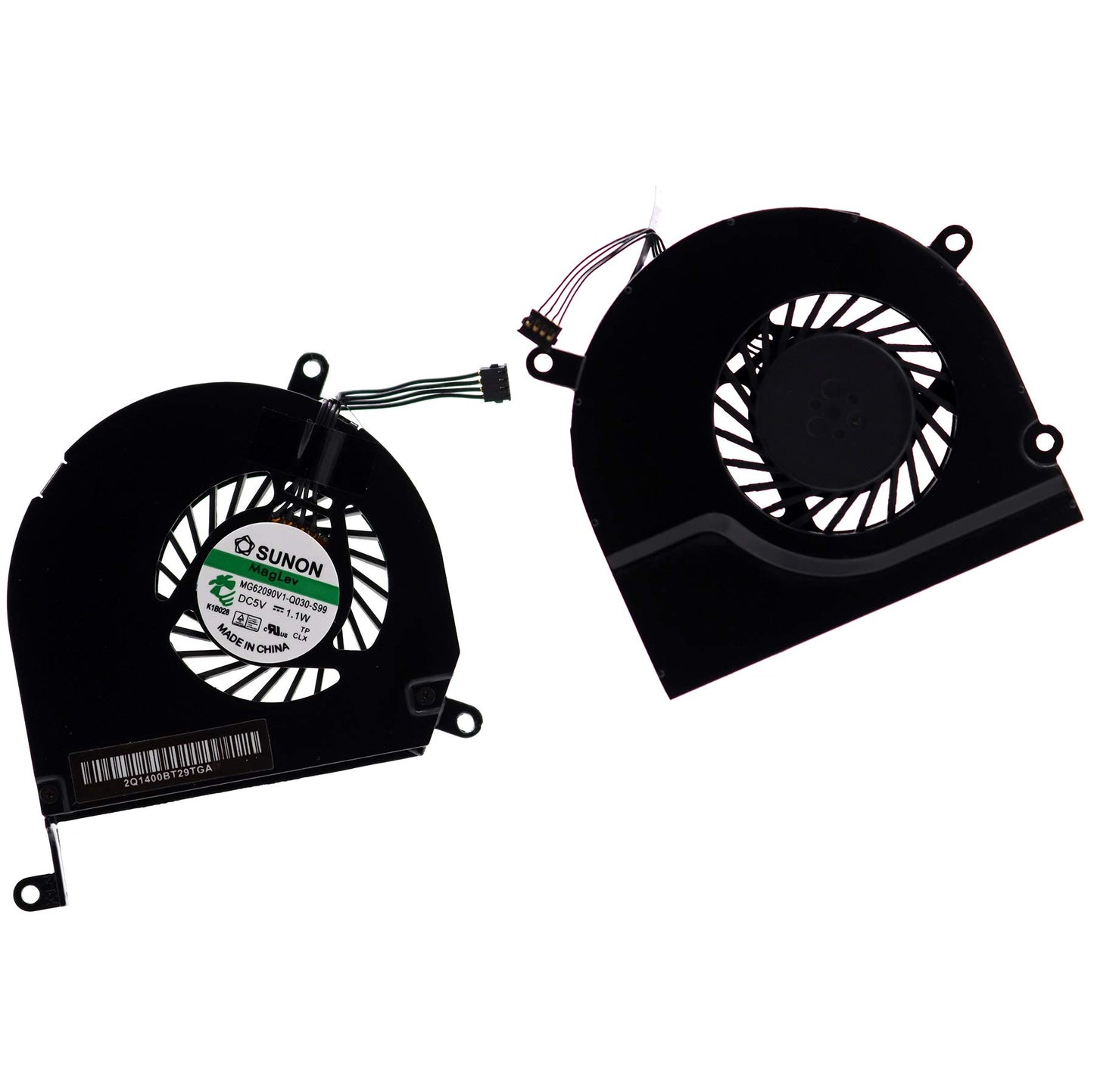 Deal4GO CPU & GPU Graphics Cooling Fan 922-8702 922-8703 Replacement for MacBook Pro A1286 2008 2009 2010 2011 2012 2013