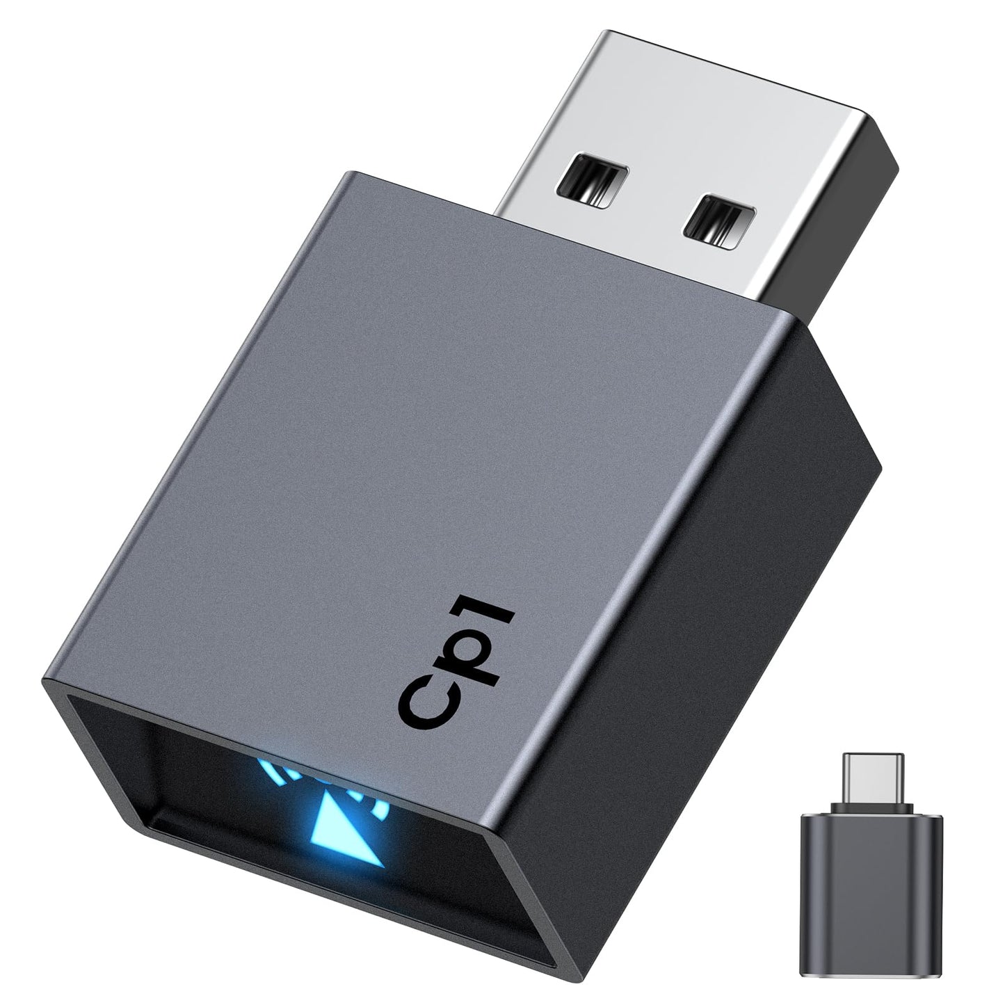 CNDPSTE Wireless CarPlay Adapter for iPhone 2026 Upgrade - Plug & Play Convert Wired to Wireless Compatible with Cars 2016+, iOS 10+ (USB A/USB-C)