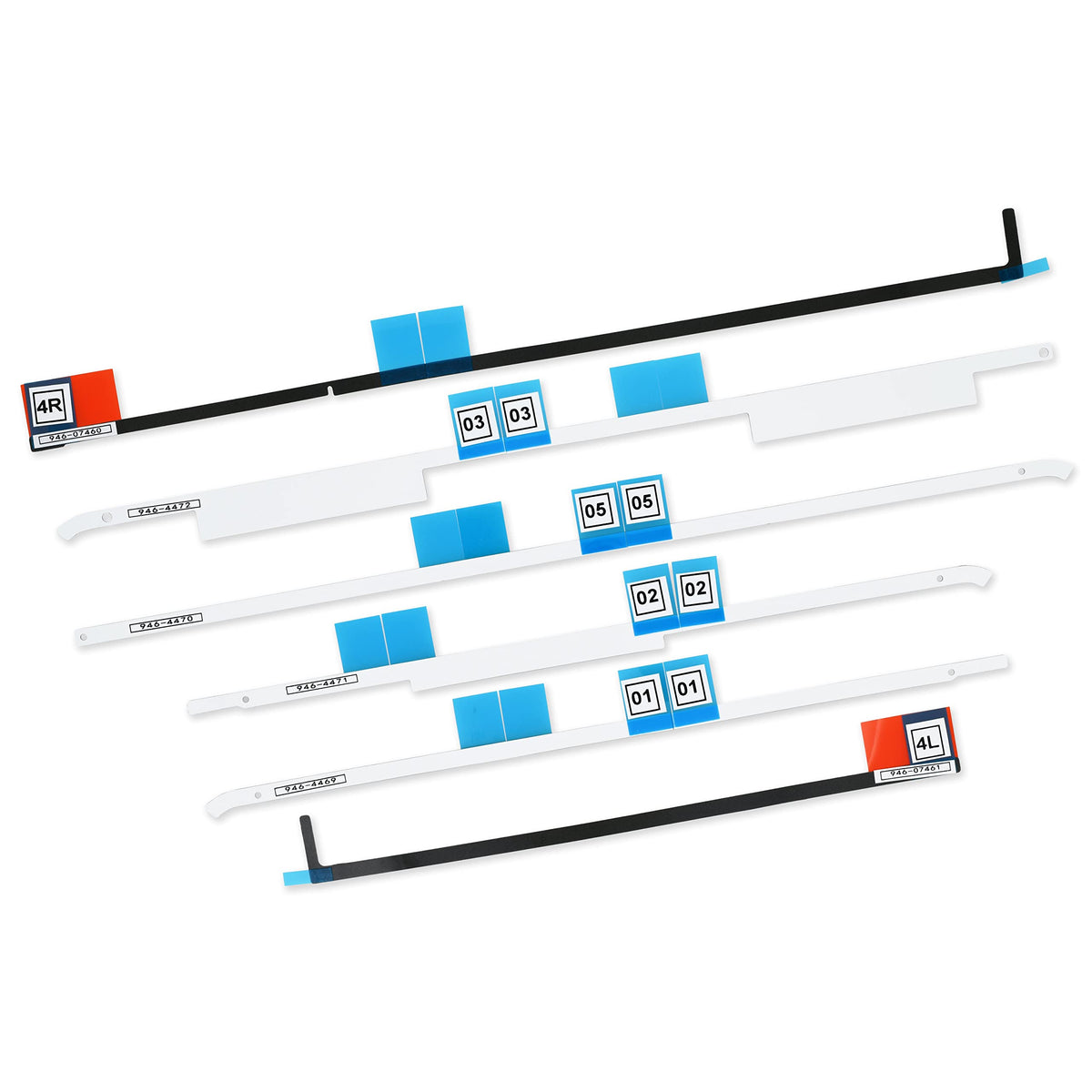 Adhesive Strips Compatible with iMac 21.5" (2012-2019) - Repair Kit