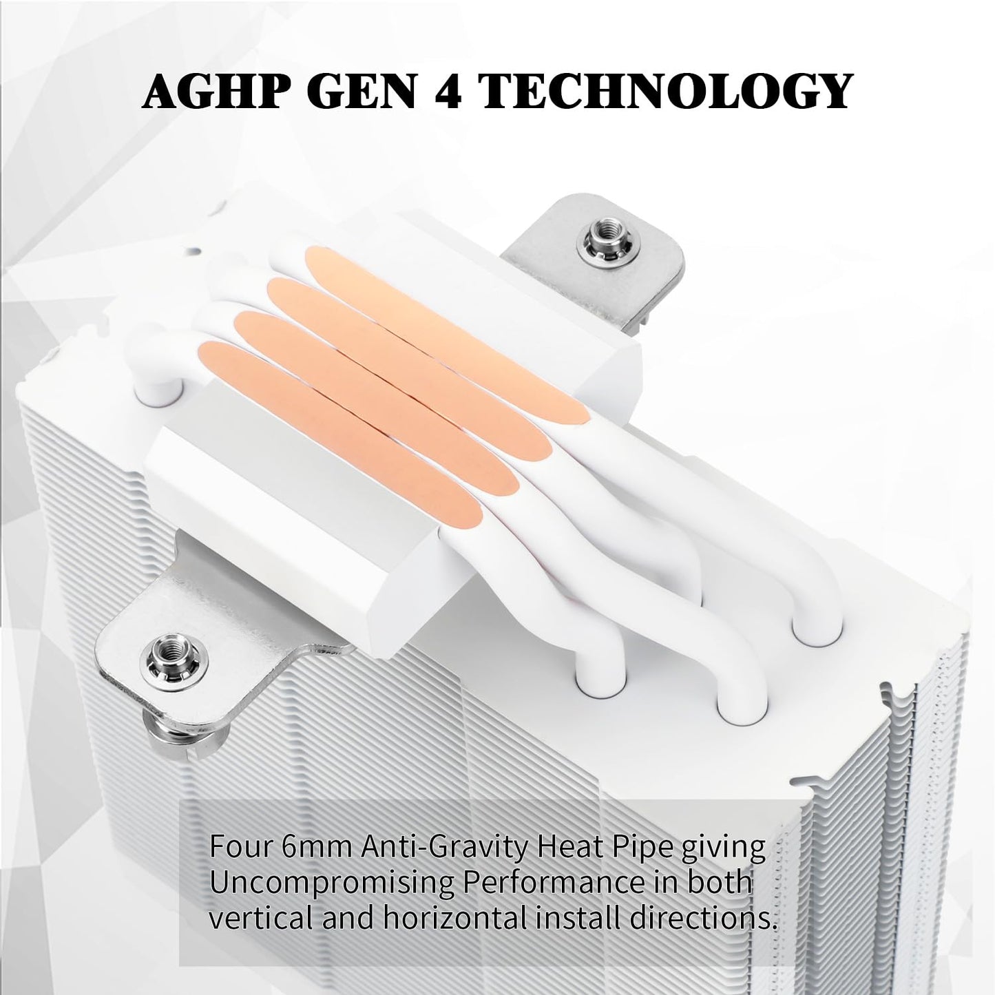 Thermalright Assassin Spirit 120 Vision ARGB White,with White Top Cover,CPU Air Cooler, PC Cooling, 240 * 240 Resolving Power IPS LCD