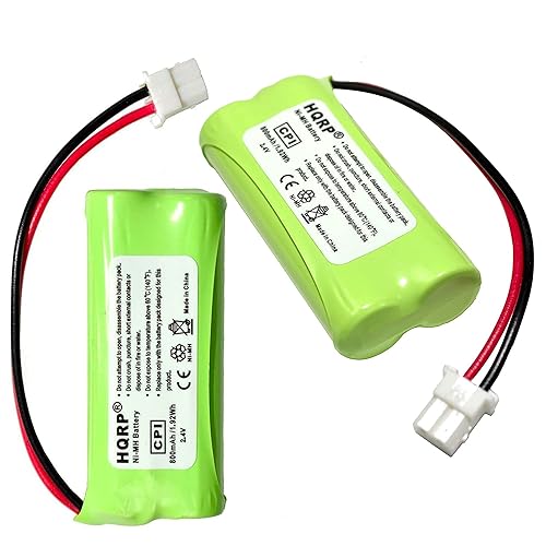 HQRP Phone Battery 2-Pack Compatible with VTech CS6329 CS6329-2 CS6329-3 CS6329-4 CS6329-5 Cordless Telephone