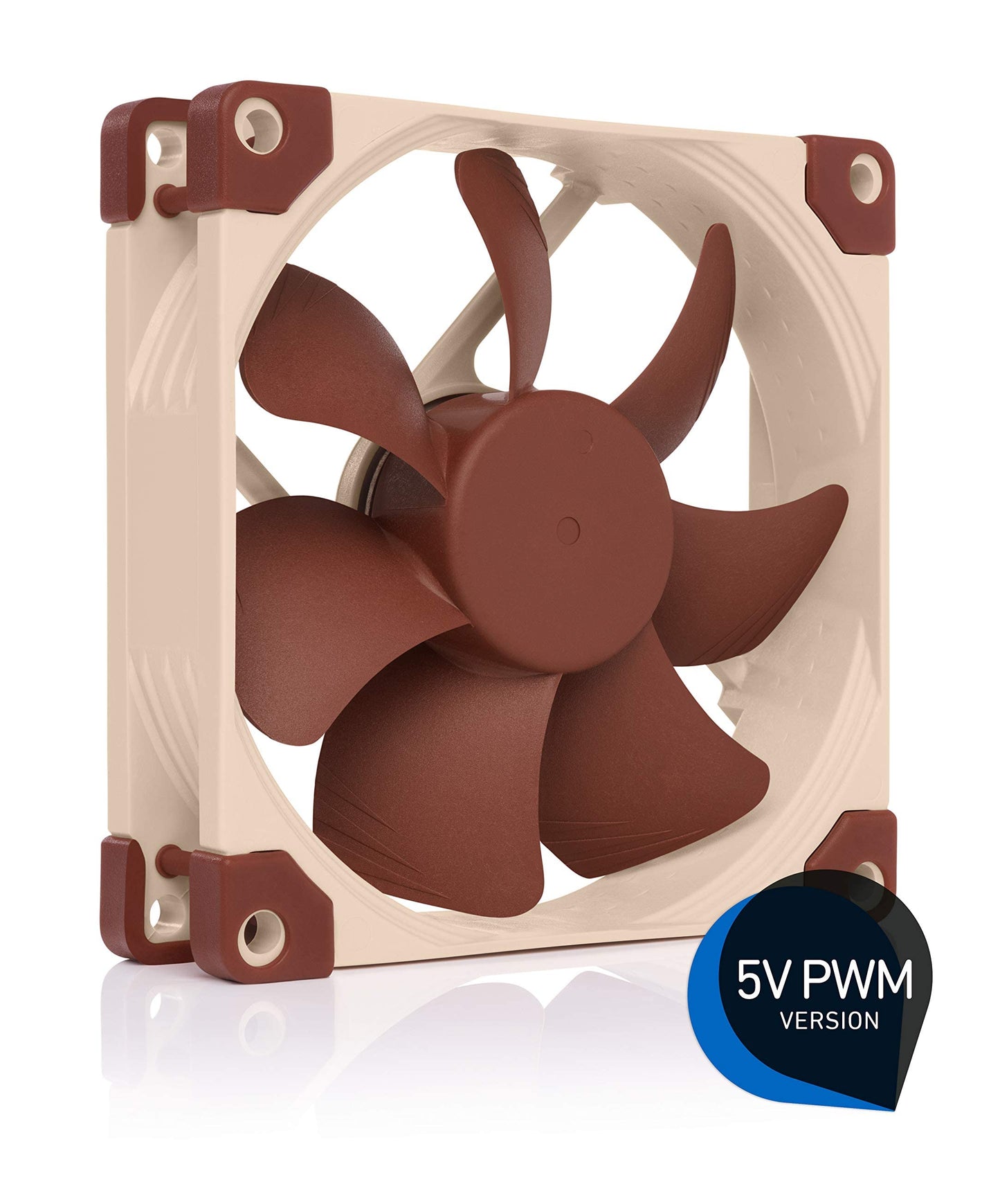 Noctua NF-A9 5V PWM, Premium Quiet Fan with USB Power Adaptor Cable, 4-Pin, 5V Version (92mm, Brown)