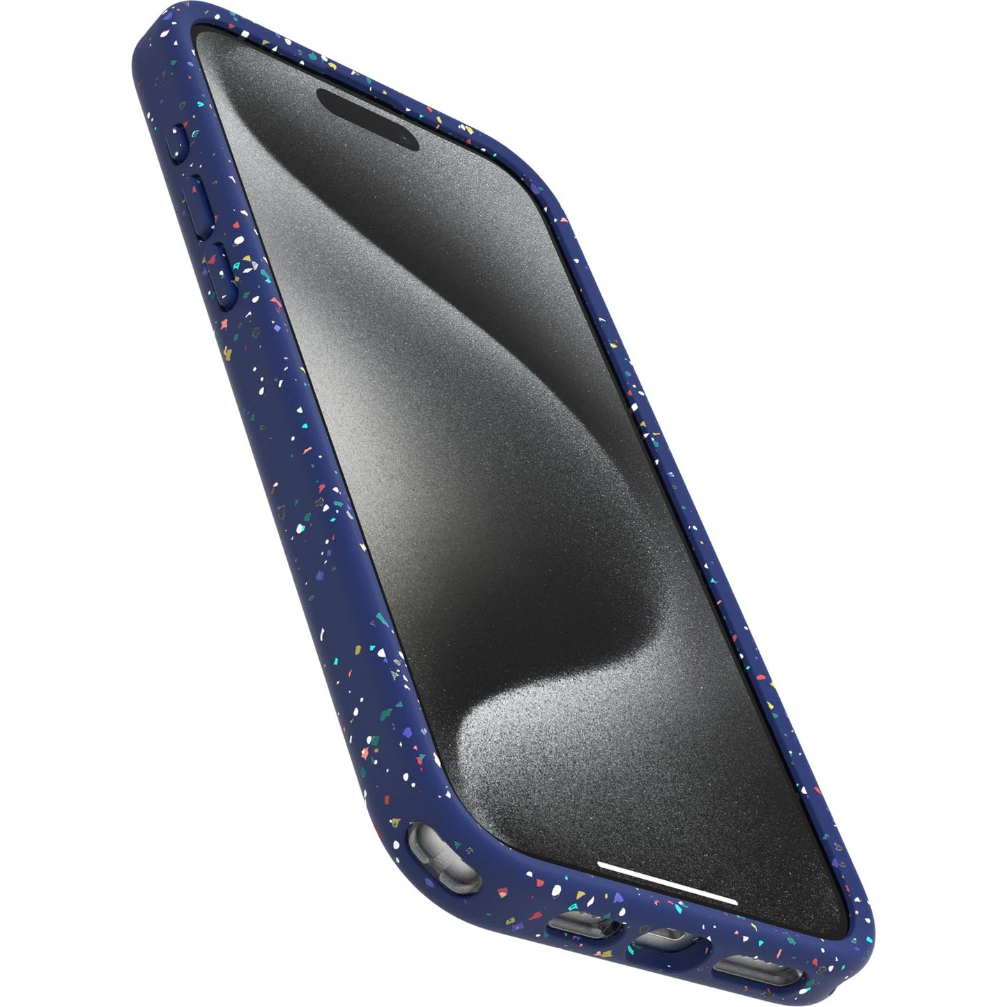 OtterBox Core Series for MagSafe for iPhone 15 Pro Max - Blueberry Pie Blue, Sleek Rubber Design, Smooth Finish, Camera Bumpers, and Protective Screen