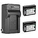 Kastar 2-Pack BP-709 Battery and AC Wall Charger Replacement for Canon VIXIA HF R300 HFR300, VIXIA HF R400 HFR400, VIXIA HF R500 HFR500, VIXIA HF R600