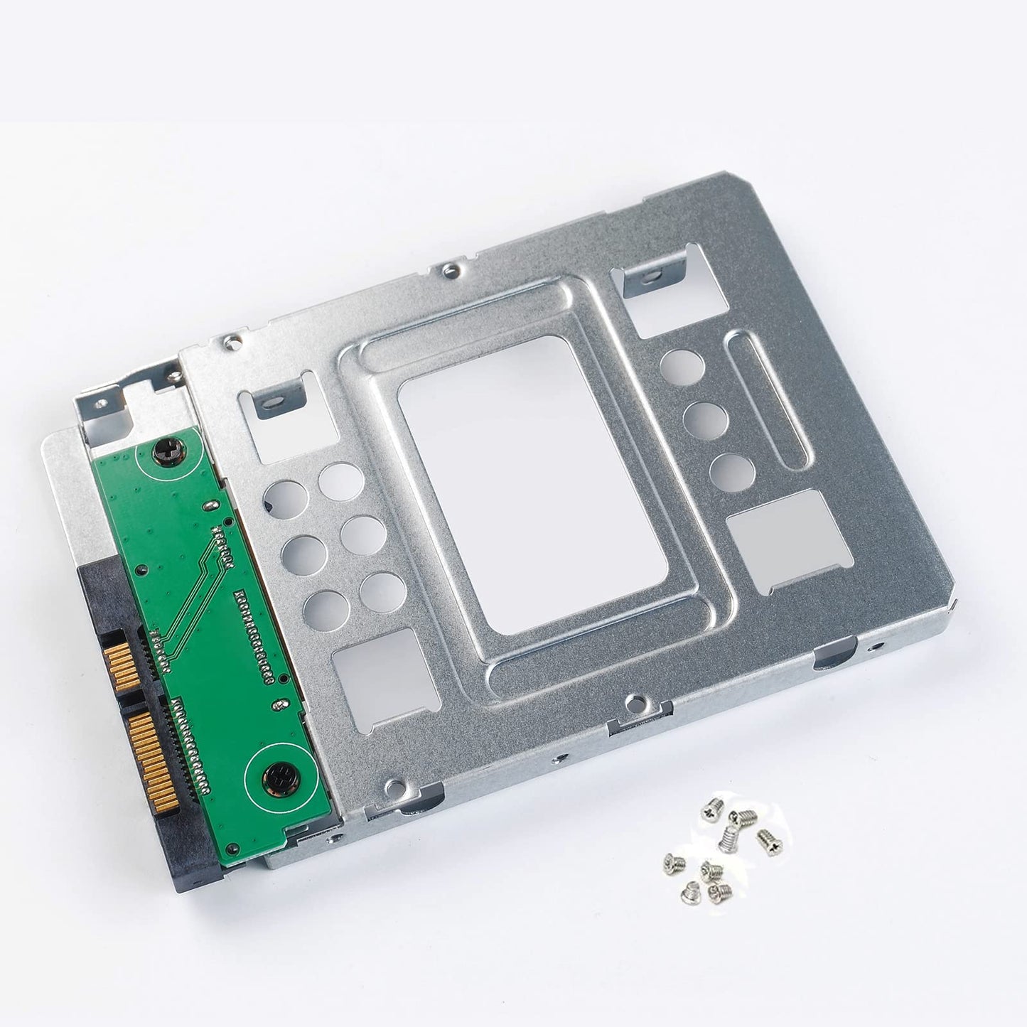 2.5 to 3.5 Hard Drive Adapter SSD,654540-001 Hard Drive Tray Caddy Adapter Compatible with All HP Dell IBM 3.5" 651314-001 F238F X7K8W 774026-001