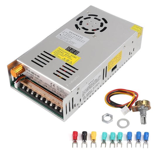 Adjustable DC Power Voltage Converter 48V Power Supply AC 110V-220V to DC 0-48V Module Switching Power Supply Digital Display 480W 10A Voltage…