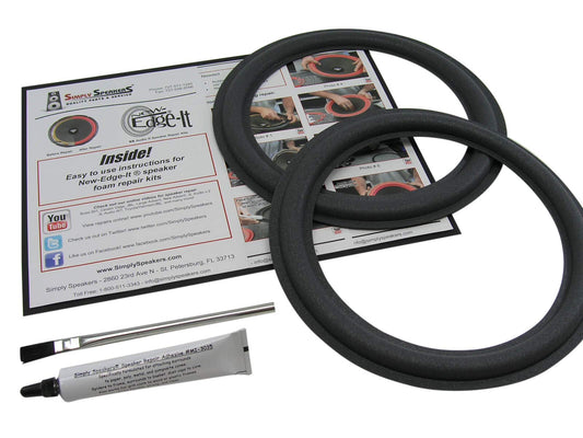 Smaller Advent 9 Inch Foam Speaker Repair Kit FSK-9 (Pair)