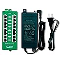PoE Texas 8 Port PoE/PoE+ Active Mode A Injector with 56V 120W Power Supply - Add PoE+ to Any Switch or Router - 802.3at/af Compliant PoE Midspan