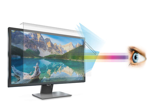 Anti Blue Light Screen filter for 21.5 Inches Widescreen Desktop Monitor, Blocks Excessive Harmful Blue Light, Reduce Eye Fatigue and Eye Strain