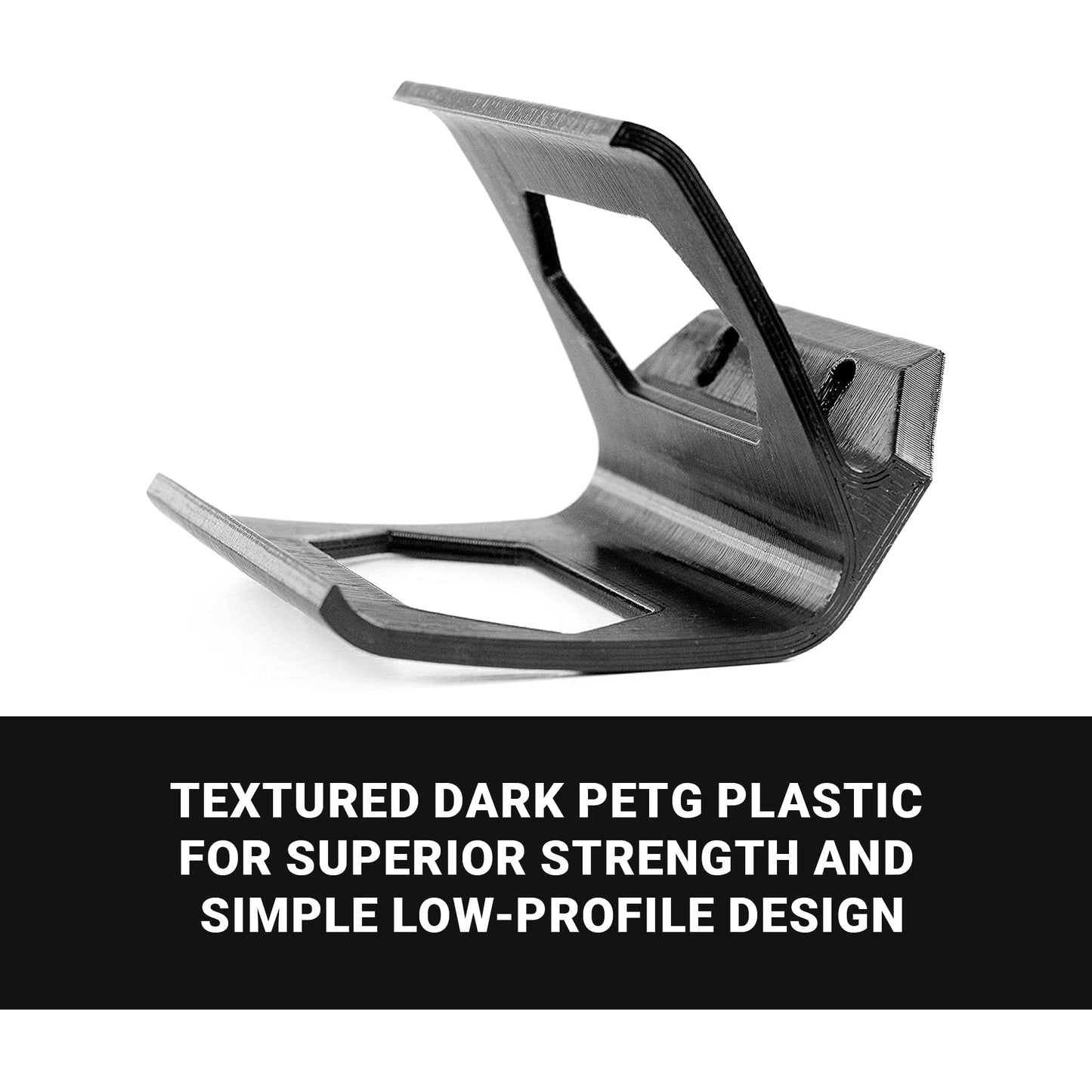 Spartan Mounts Compatible with Oontz Ultra Bluetooth Speaker | Low Profile Wall Mount Anywhere Design for Home, Office, Studio, Garage, Dorm, Patio