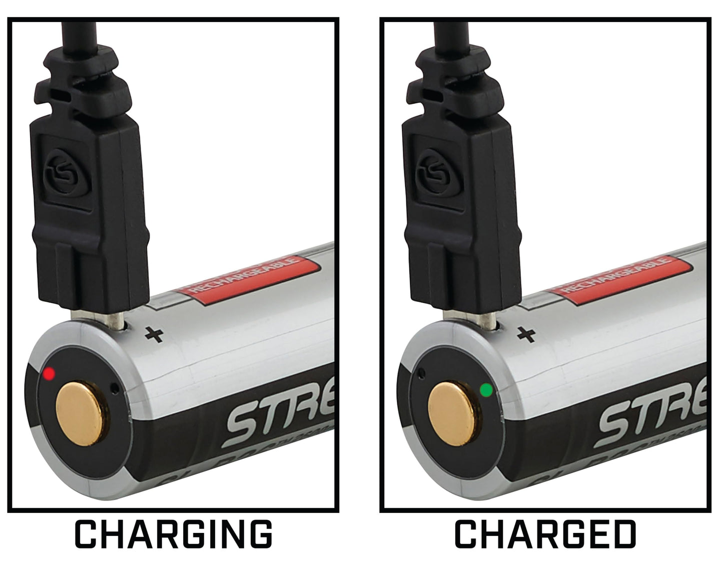 Streamlight 22105 SL-B26 Protected Li-Ion USB-C Rechargeable Battery, 8-Pack