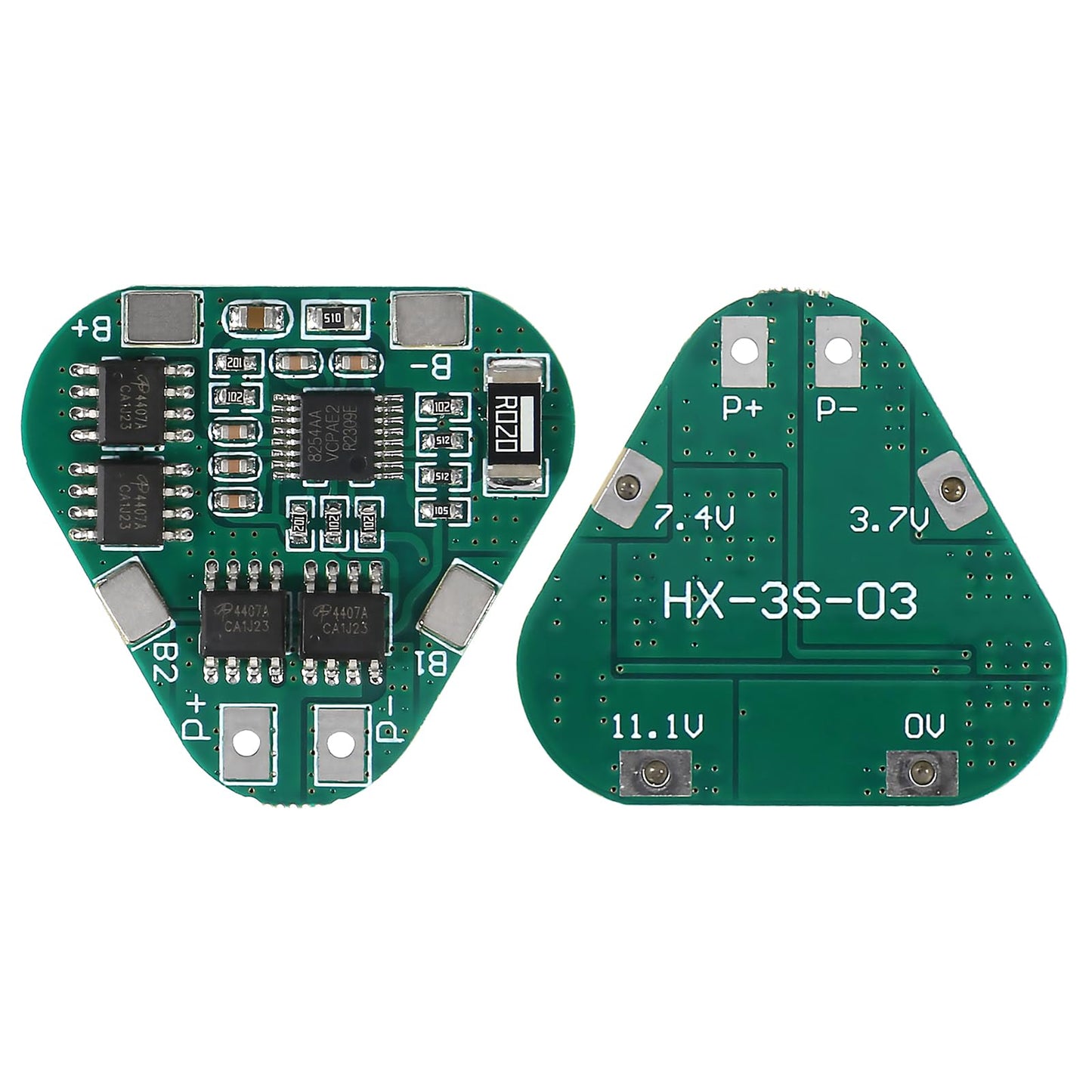 AITIAO 4PCS 3S 8A 12V PCB BMS 18650 Lithium Battery Protection Board 10.8V 11.1V 12.6V Overcharge Over-Discharge Protection Module for 3 Li-ion Cell…