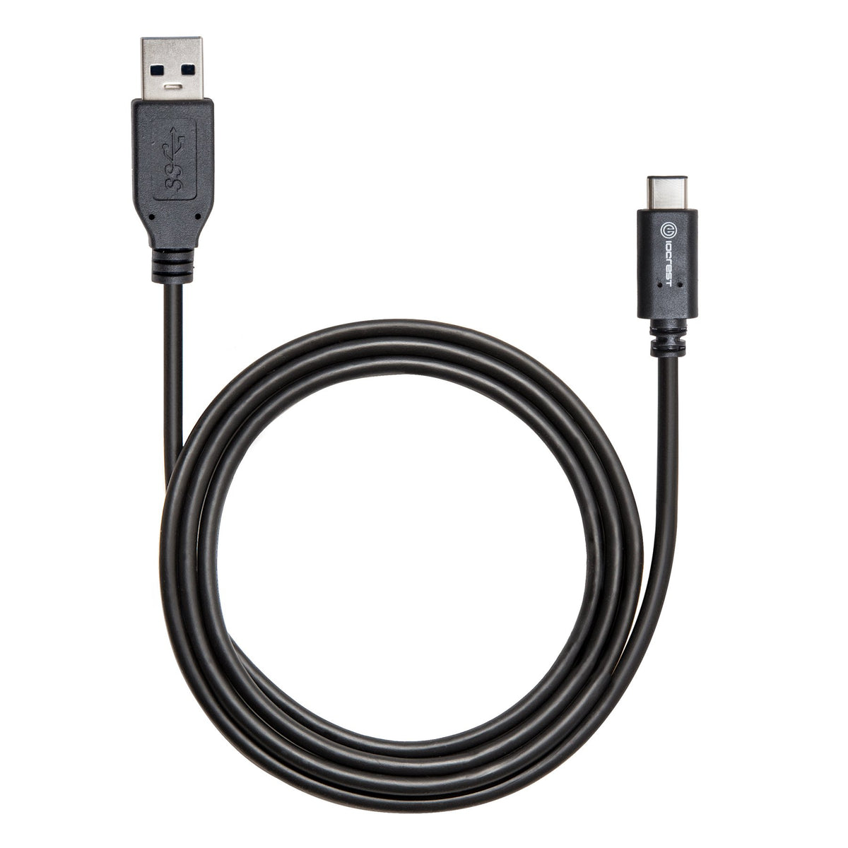 I/O Crest SY-CAB20197 Type C to USB 2.0 Cable, Black