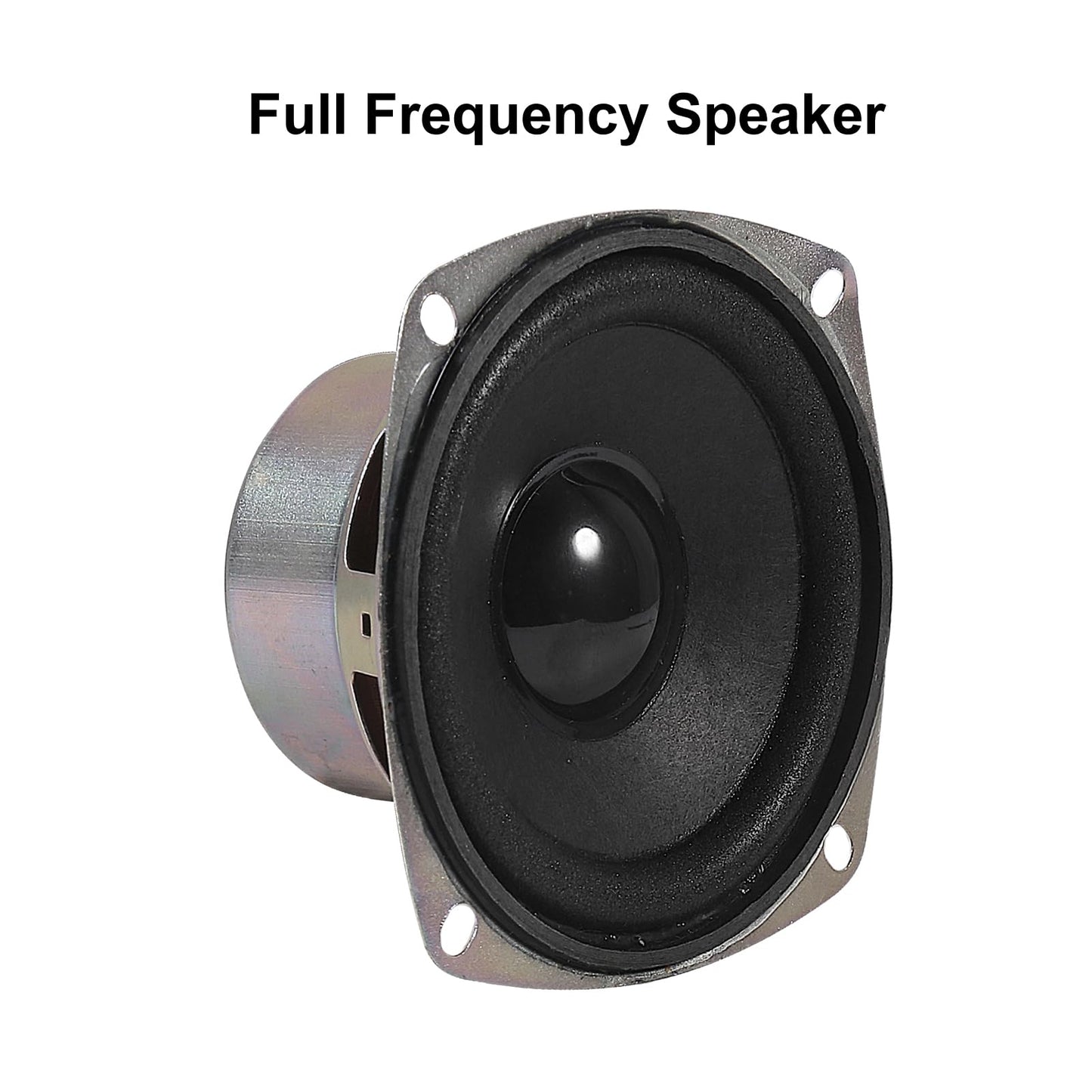 ALMOCN 2PCS 3" 8Ohm 10W Full Range Audio Speaker Anti-Magnetic Audio 2.0/2.1 Home Stereo Woofer Loudspeaker for DIY Boom Box Satellites Speaker