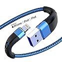 Essri 2Pack for iPhone Charger Cord 6FT, Lighting Cable 6 Feet to USB Charging Cable, Nylon Braided Charging Cord 6 Foot Compatible with iPhone 14 13…