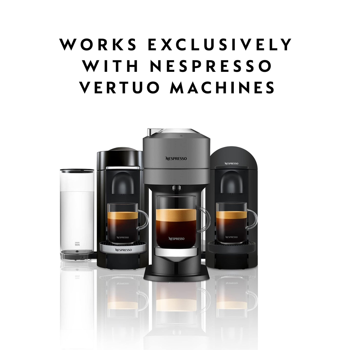 Nespresso Capsules Vertuo, Melozio, Medium Roast Coffee, 30-Count Coffee Pods, Brews 7.8oz.