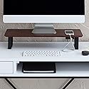 Anji Mountain Monitor Stand - Desktop Organizer & Laptop Riser, Ergonomic Monitor Riser, Space-Saving Monitor Stand for Desk, Durable Construction