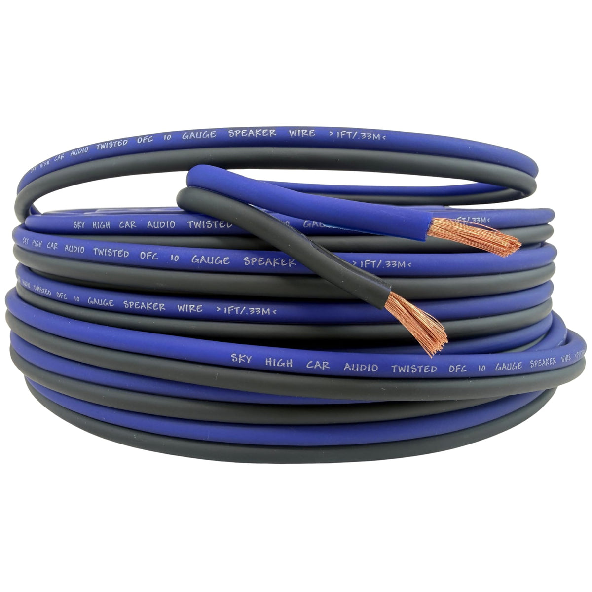 25' feet True 10 Gauge AWG OFC Speaker Wire Car Home Audio