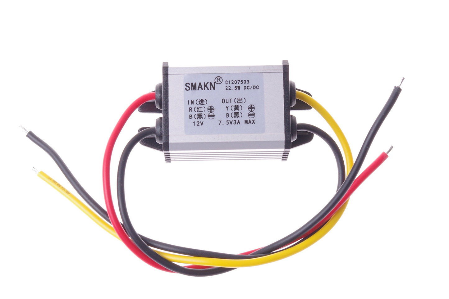 SMAKN® DC/DC Converter 10.5-22V Step Down to 7.5V / 3A Power Supply Module