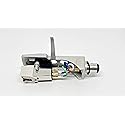 Silver Headshell, mount, AT3600 cartridge and Conical stylus, needle for Technics SL Q2, SL Q202, SL Q2K, SL Q3, SL Q303, SL Q33, SL Q33K, SL Q3K, SL