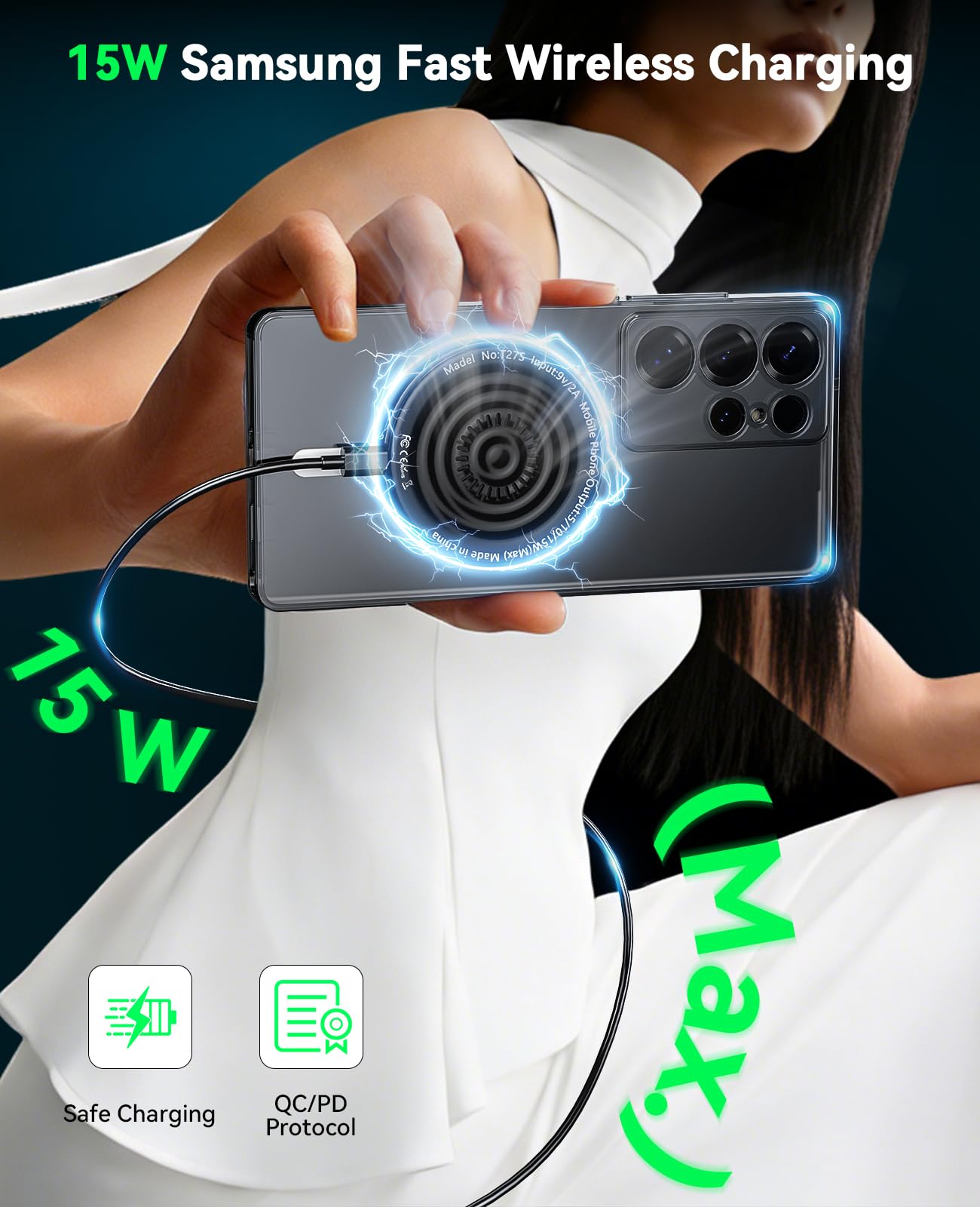 Wireless Charger for Samsung
