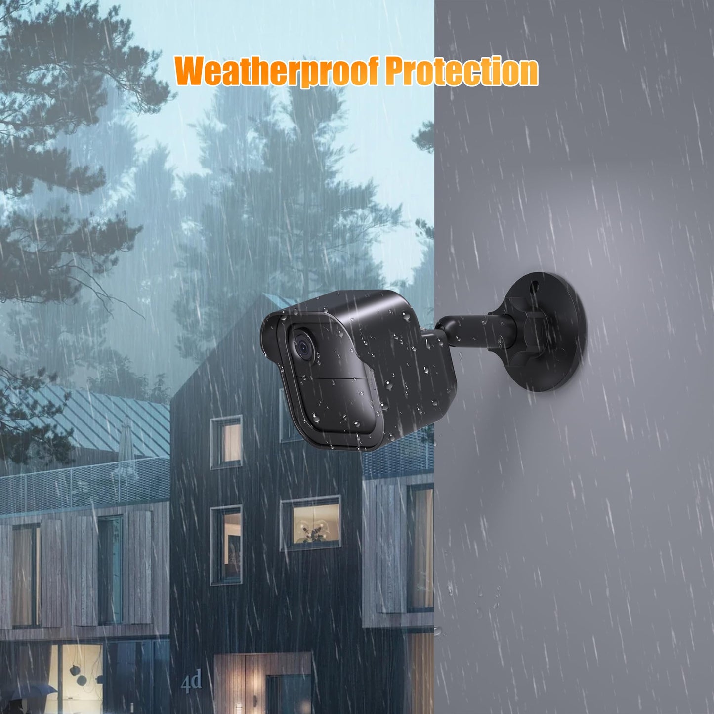 All-New Blink Outdoor Camera Wall Mount, 5 Pack Weatherproof Housing and 360° Adjustable Mount with Sync Module Mount, Camera Mount for Blink Outdoor