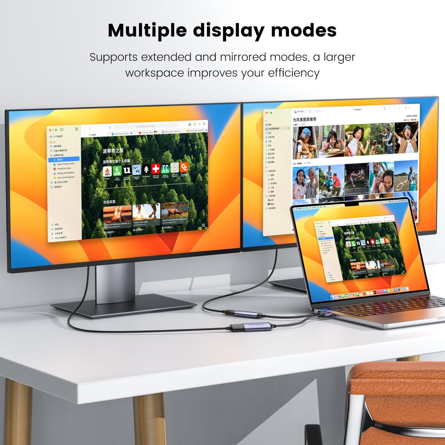 MOGOOD USB C to HDMI Adapter 4K@60Hz