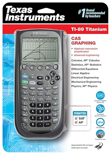 Texas Instruments TI-89 Titanium Graphing Calculator (packaging may differ) (Renewed)