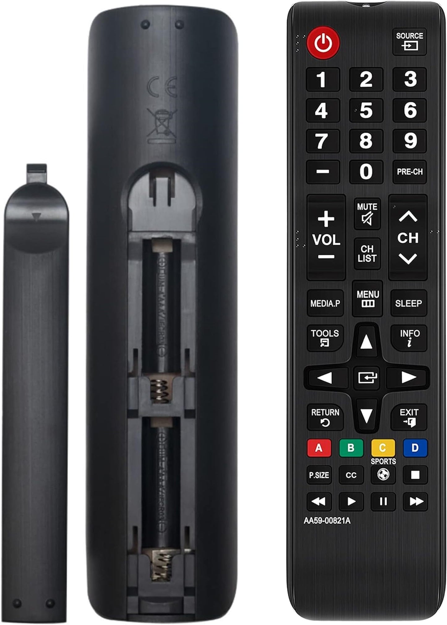 Remote Control Replacement for Samsung AA59-00821A PL43F4500AF LH40HDPLGA/ZA T24C550 UN39EH5003F UN40H5003AFXZA LCD LED HDTV TV