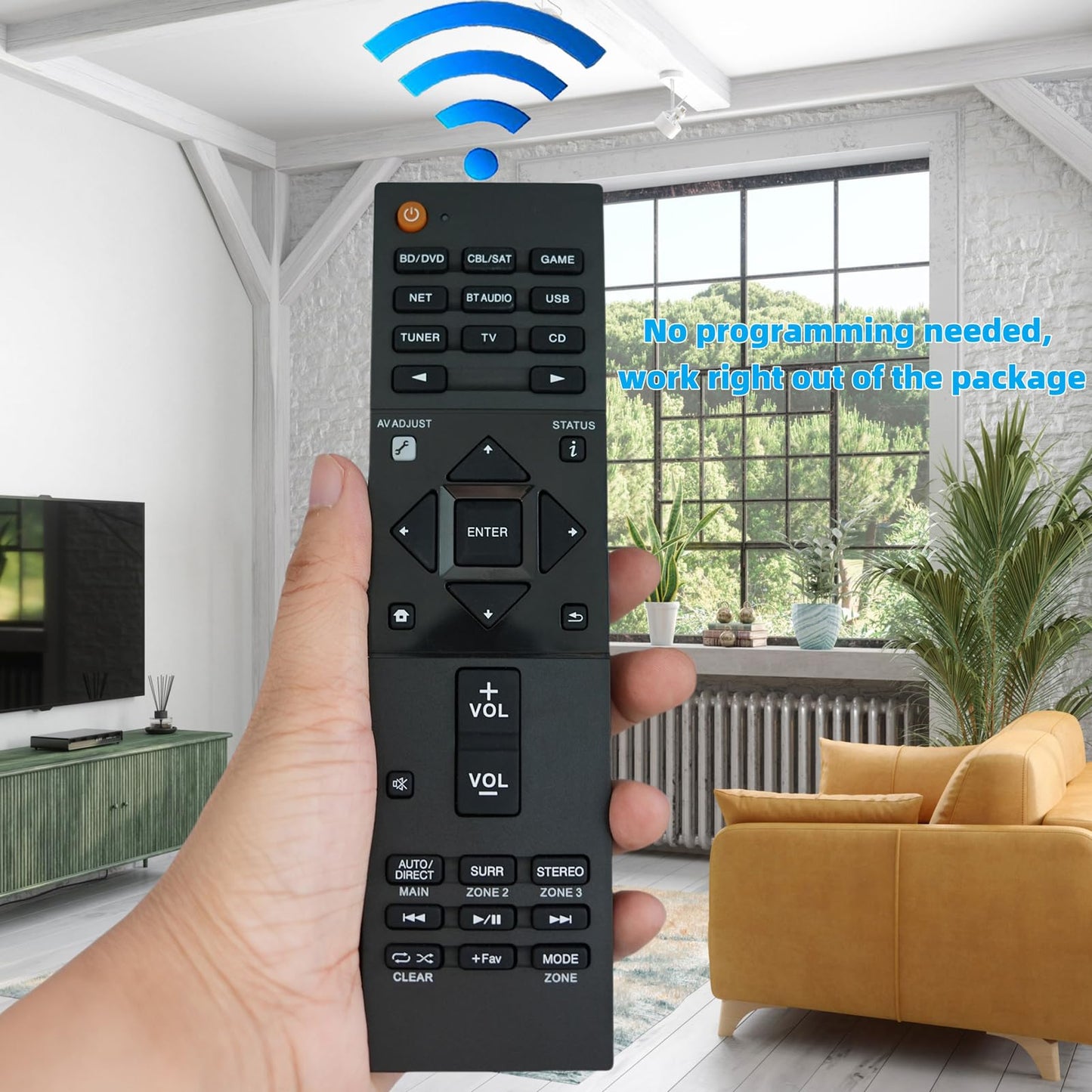 Replacement Remote Control for Pioneer Elite RC-957R VSX-LX102 VSX-LX302 VSX-LX103 VSX-LX303 VSX-534 4K Ultra HD Network A/V AV Receiver