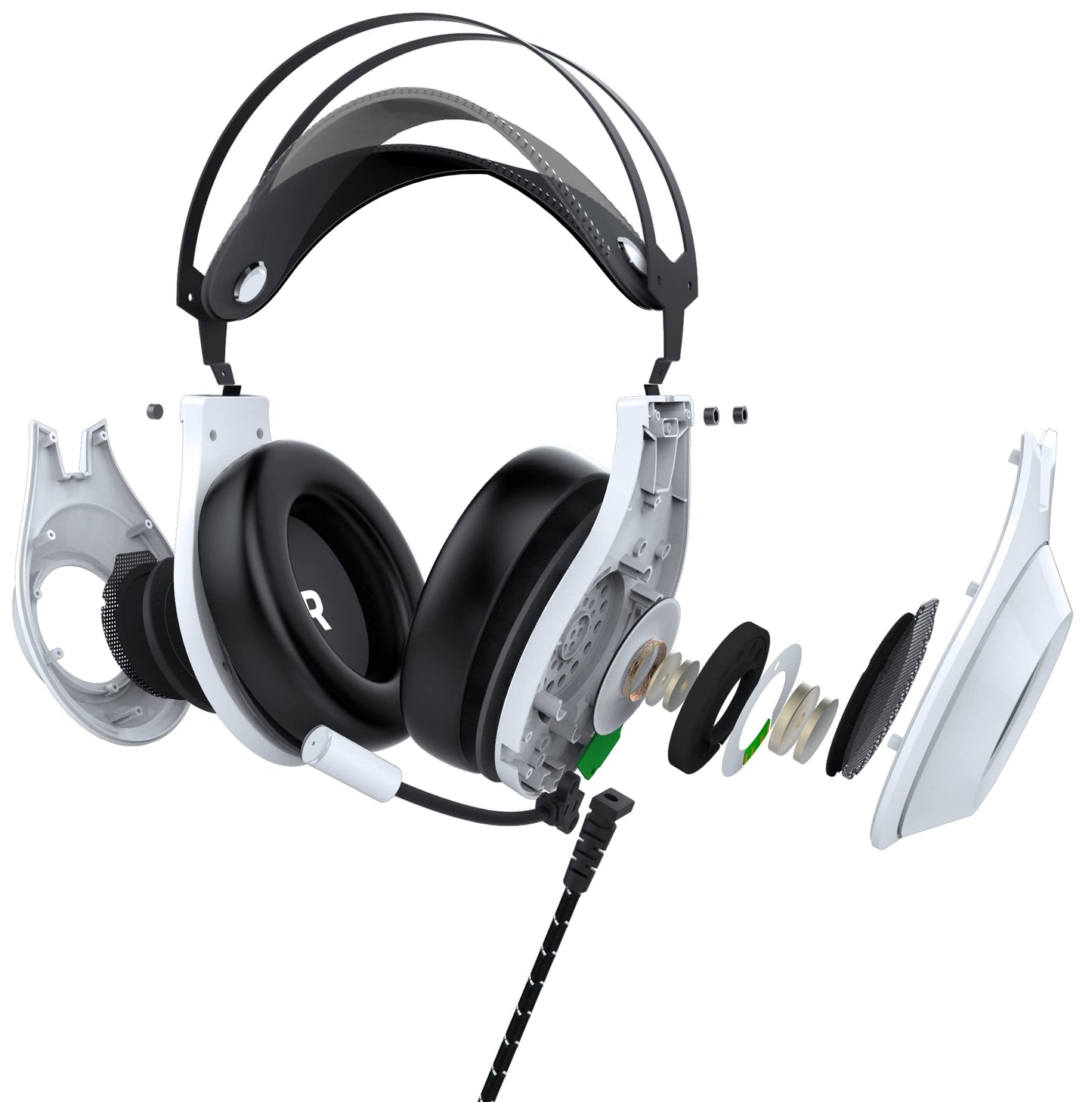 Bionik Sirex Gaming Headset with Mic for Nintendo Switch- OLED: 50MM Drivers, Memory Foam, Mute Switch, Adjustable Head Beam, Switch Lite/PS5/Xbox…