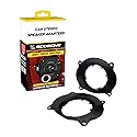Scosche SAT69 6X9" to 6.5-6.75” Speaker Adapters Compatible with Select 2003-22 Lexus and Toyota Vehicles - 6 1/2" to 6 3/4" Adapter for Car Door