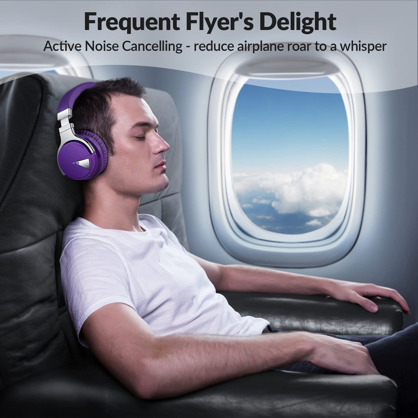 Million Sold 10 Years Classic E7 Active Noise Cancelling Headphones with Upgraded Noise Cancellation, Bluetooth Headphones Wireless with HD Sound…
