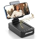 Cell Phone Stand with Wireless Bluetooth Speaker and Anti-Slip Base HD Surround Sound Perfect for Home and Outdoors with Bluetooth Speaker for Desk
