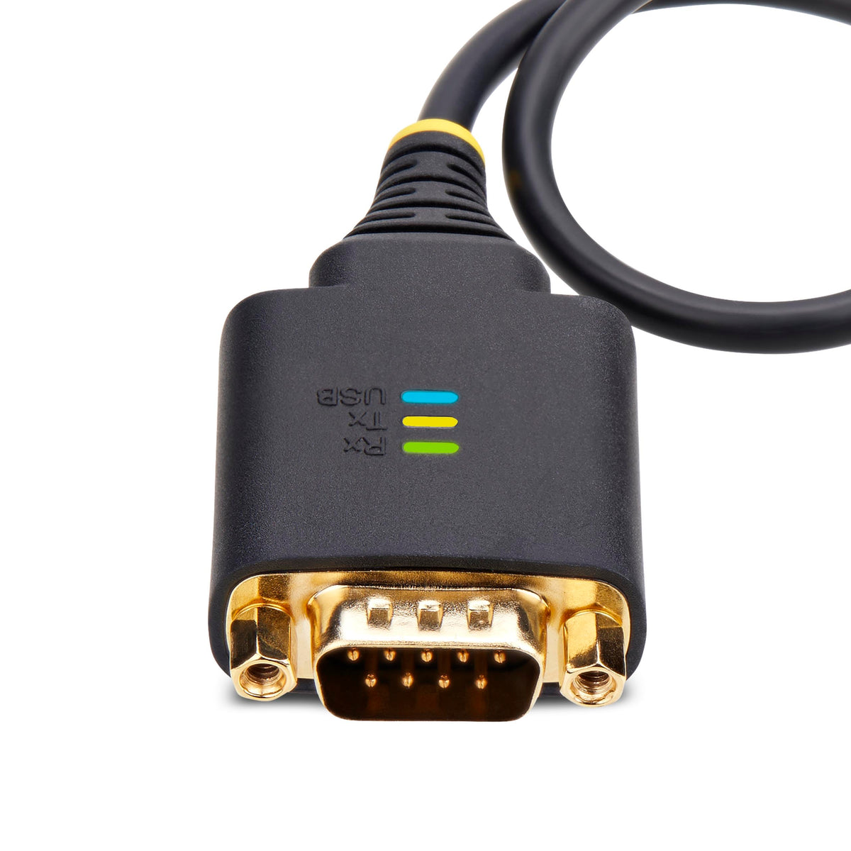 StarTech 1ft USB to Serial Adapter Cable, FTDI, 30cm (1P1FFC-USB-SERIAL)