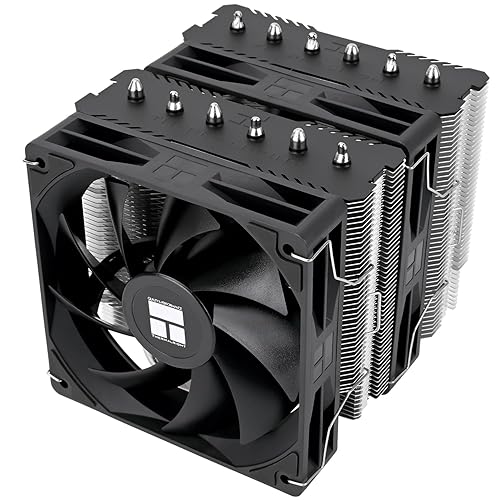 Thermalright Peerless Assassin 120 SE V2 CPU Cooler, Dual Tower, 6 Heat Pipes, Dual 120mm PWM Fans, 1850RPM, for AMD AM4/AM5 and Intel LGA1851/1700