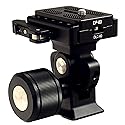 Desmond DMH-2-DLC-60 60mm Lever Lock Clamp Tripod Tilt Head Arca Compatible Oversized Knob