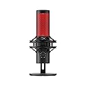 HyperX QuadCast 2 - USB Microphone for Gaming, Streaming and Podcasting, with On-Board Controls, LED Lighting, Removable Shock Mount, PC, Mac, PS5