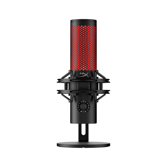 HyperX QuadCast 2 - USB Microphone for Gaming, Streaming and Podcasting, with On-Board Controls, LED Lighting, Removable Shock Mount, PC, Mac, PS5