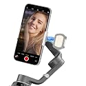 Magnetic Fill Light for DJI Osmo Mobile 8/7P/7/6 Accessories,3 Color Modes Compatible with DJI Osmo Mobile 8/7P/7/6/5/4/SE Gimbal Stabilizer
