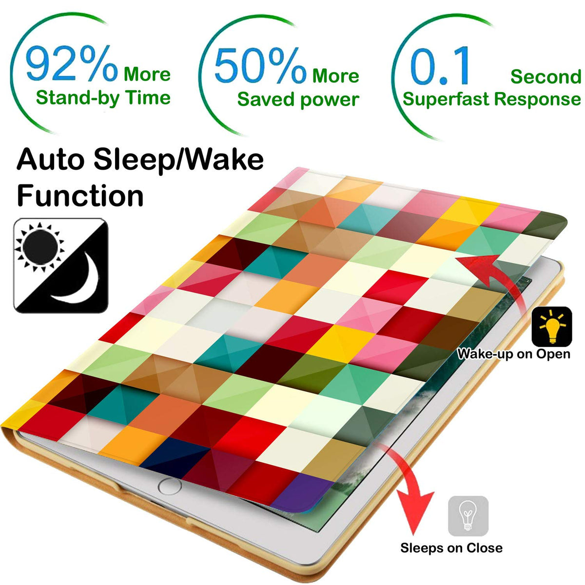 DuraSafe Cases for iPad 2016 Pro 9.7 inch Printed Case A1673 MLMP2LL/A MM172LL/A MLMN2LL/A MLMQ2LL/A A1674 A1675