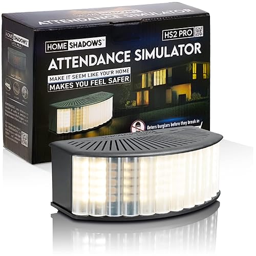 homeshadows Attendance Simulator - DIY Home Security System That Casts Shadows on Curtains or Walls to Deter burglars Before They Try to Break