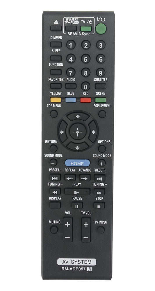 RM-ADP057 Replaced Remote fit for Sony Home Theatre System BDV-E880 BDV-E980 BDV-E580 BDv-T28 BDV-T58 HBD-E280