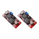 DEVMO 2PCS XL6009 Boost Buck DC-DC Adjustable Step-UP Down Power Converter Module Solar Voltage Replaces LM2577 Compatible with Ar-duino,Raspberry…