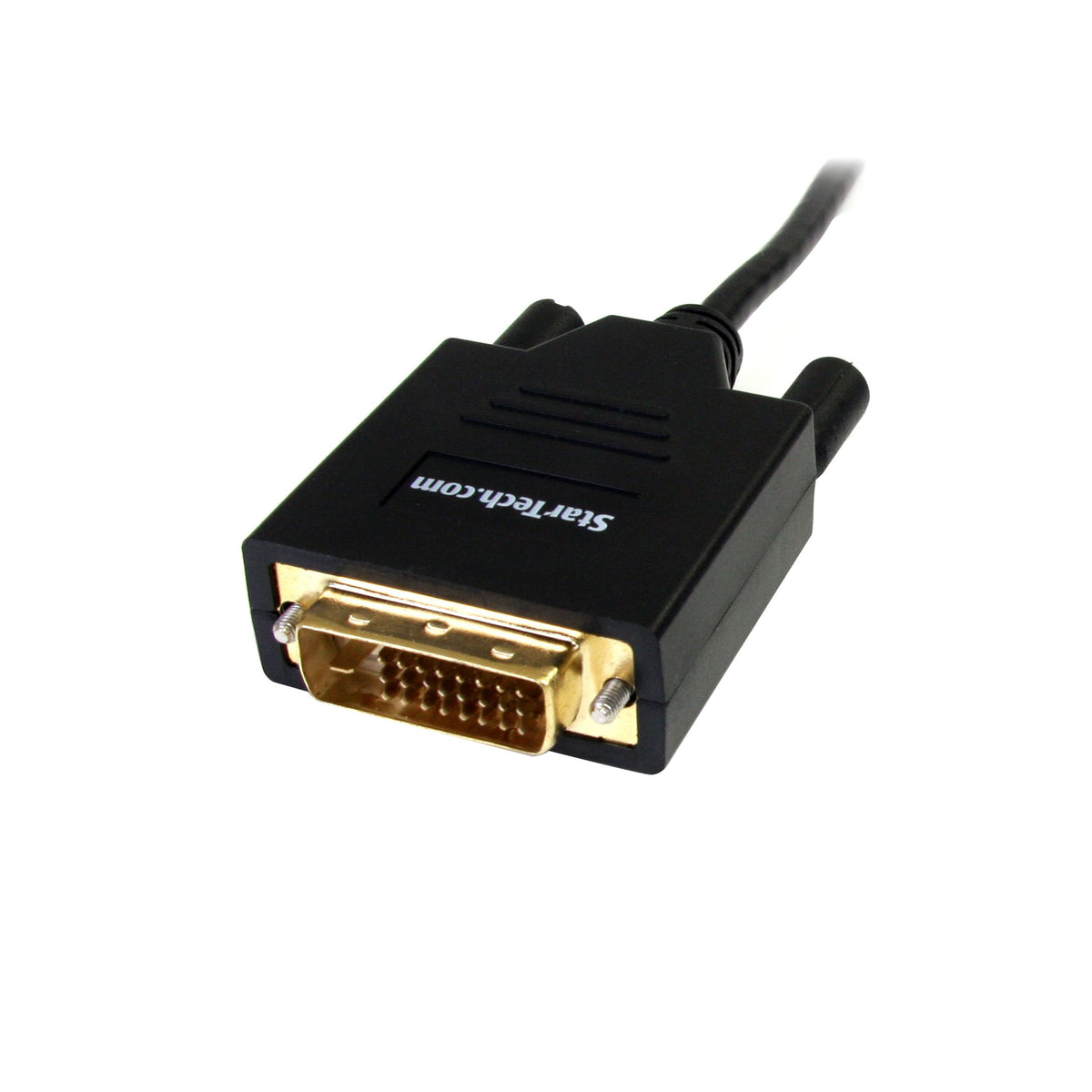 StarTech 6ft Passive Mini DP to DVI-D Cable, 1080p, Black (MDP2DVIMM6)