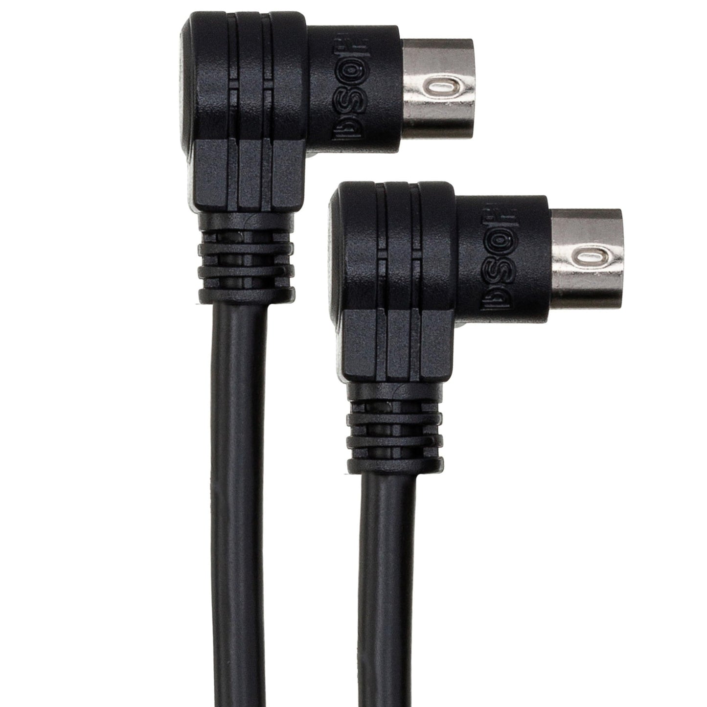 Hosa CCD-103 CD Controller Cable, Right-angle 8-pin Mini-DIN to Same, 3 Feet