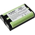 HQRP Phone Battery Compatible with Panasonic KX-TGA301, KX-TGA351, KX-TGA600, KX-TGA600B, KX-TGA600M, KX-TGA600S, KX-TGA601 Cordless Telephone