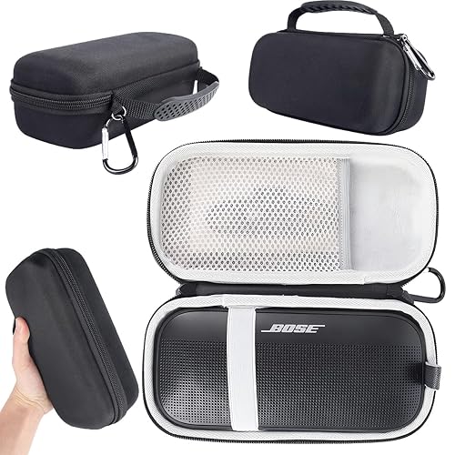 XDQDFDC Hard Travel Carrying Case for Bose SoundLink Flex Bluetooth Portable Speakers,Bose Soundlink Flex Case Cover Shell Outdoor Travel Wireless